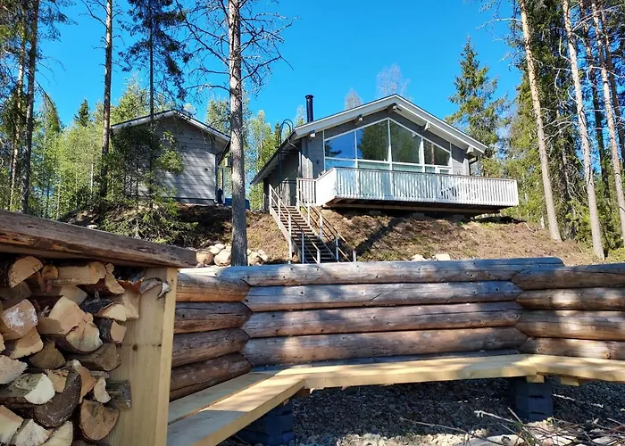 Villa Sirius Sieri, Log-cottage By The *